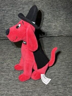 Clifford The Big Red Dog 11" Plush Halloween Kohl’s Cares In Witch Costume NWT